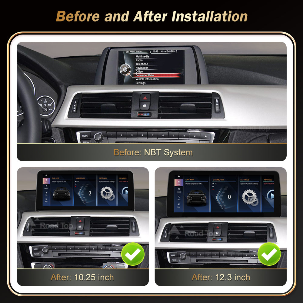 For BMW 3 4 Series CCC CIC NBT EVO