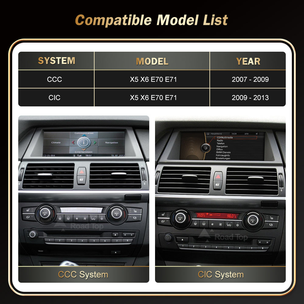 HD Screen For BMW X5 X6(TAX FREE)