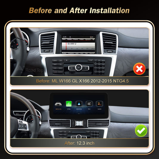 HD Screen For Mercedes-Benz ML GL(TAX FREE)