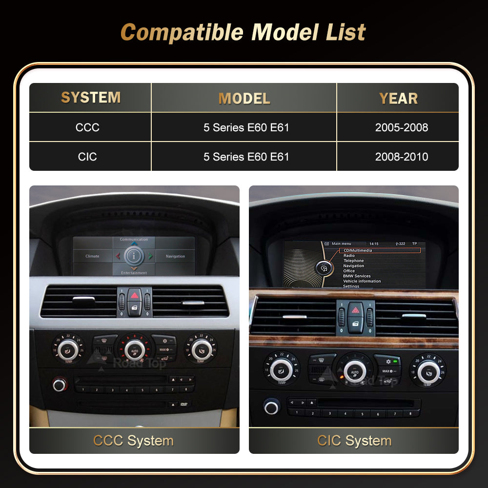 HD Screen For BMW 5 Series(TAX FREE)