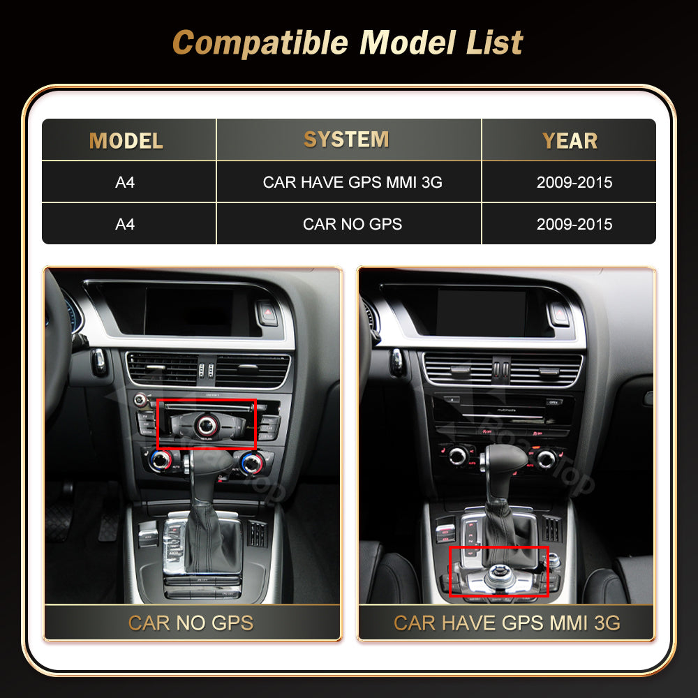 HD Screen For Audi A4 A5(TAX FREE)