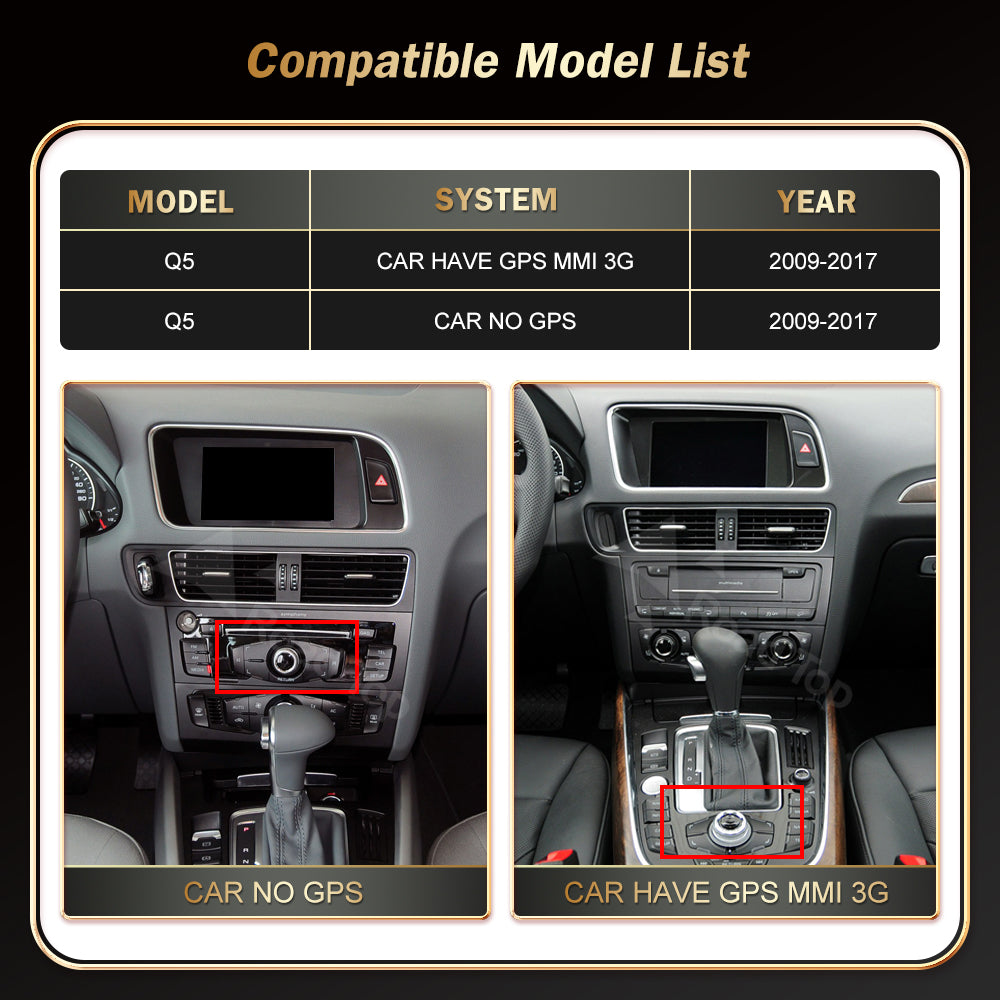 HD Screen For Audi Q5(TAX FREE)