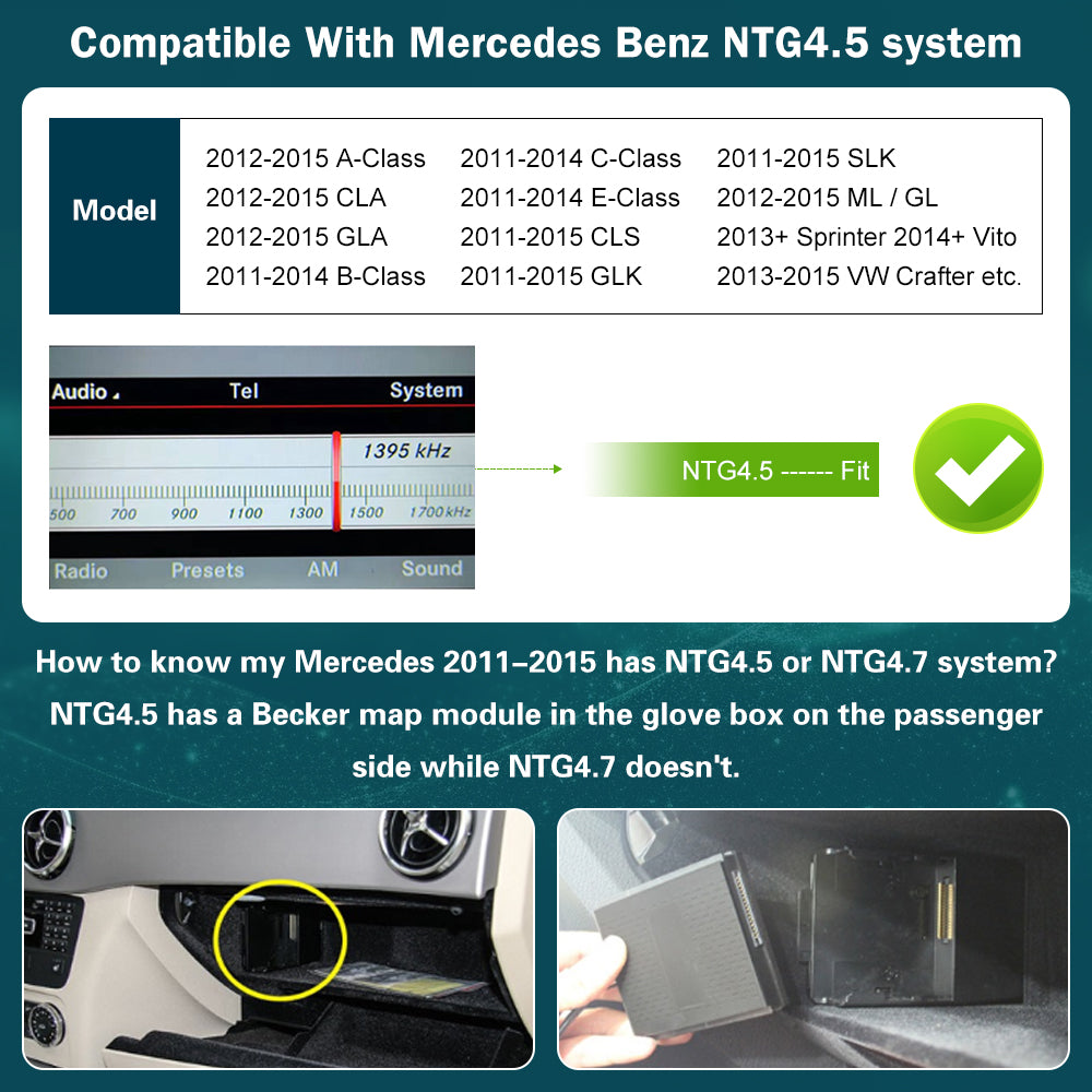 For Mercedes Benz A B C E CLA CLS GLA GLK SLK ML GL