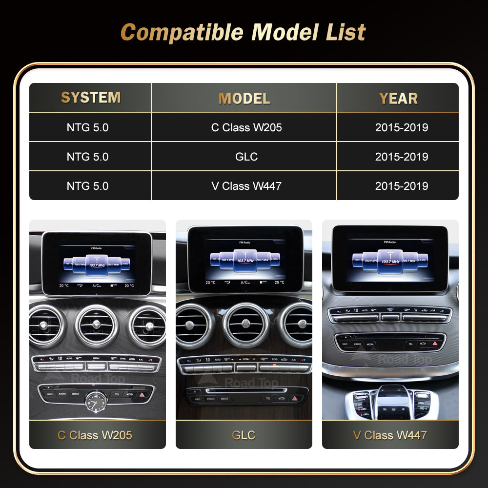 HD Screen For Mercedes-Benz C GLC V(TAX FREE)