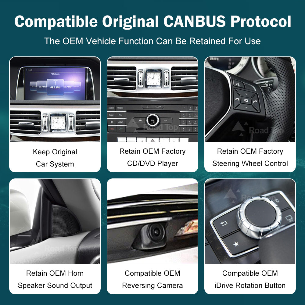 HD Screen For Mercedes-Benz E Coupe W207