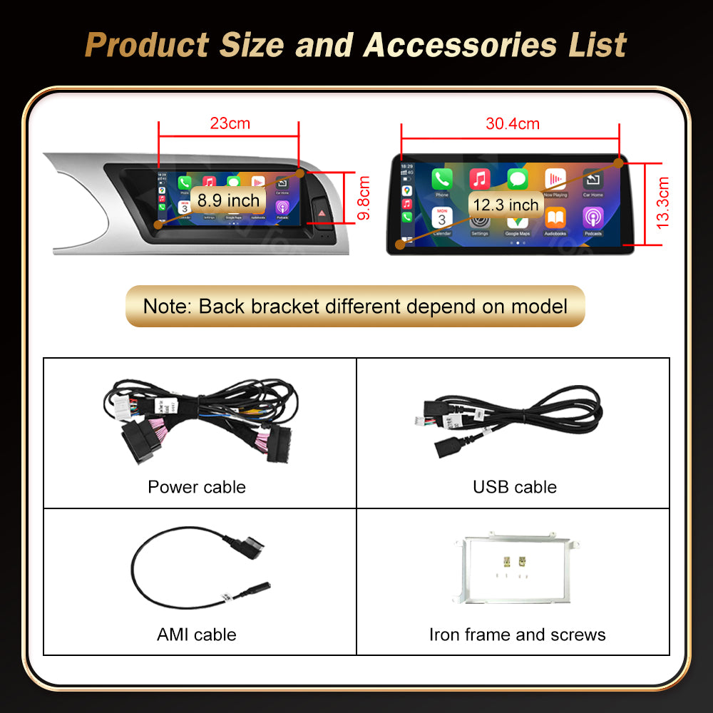 HD Screen For Audi A4 A5(TAX FREE)