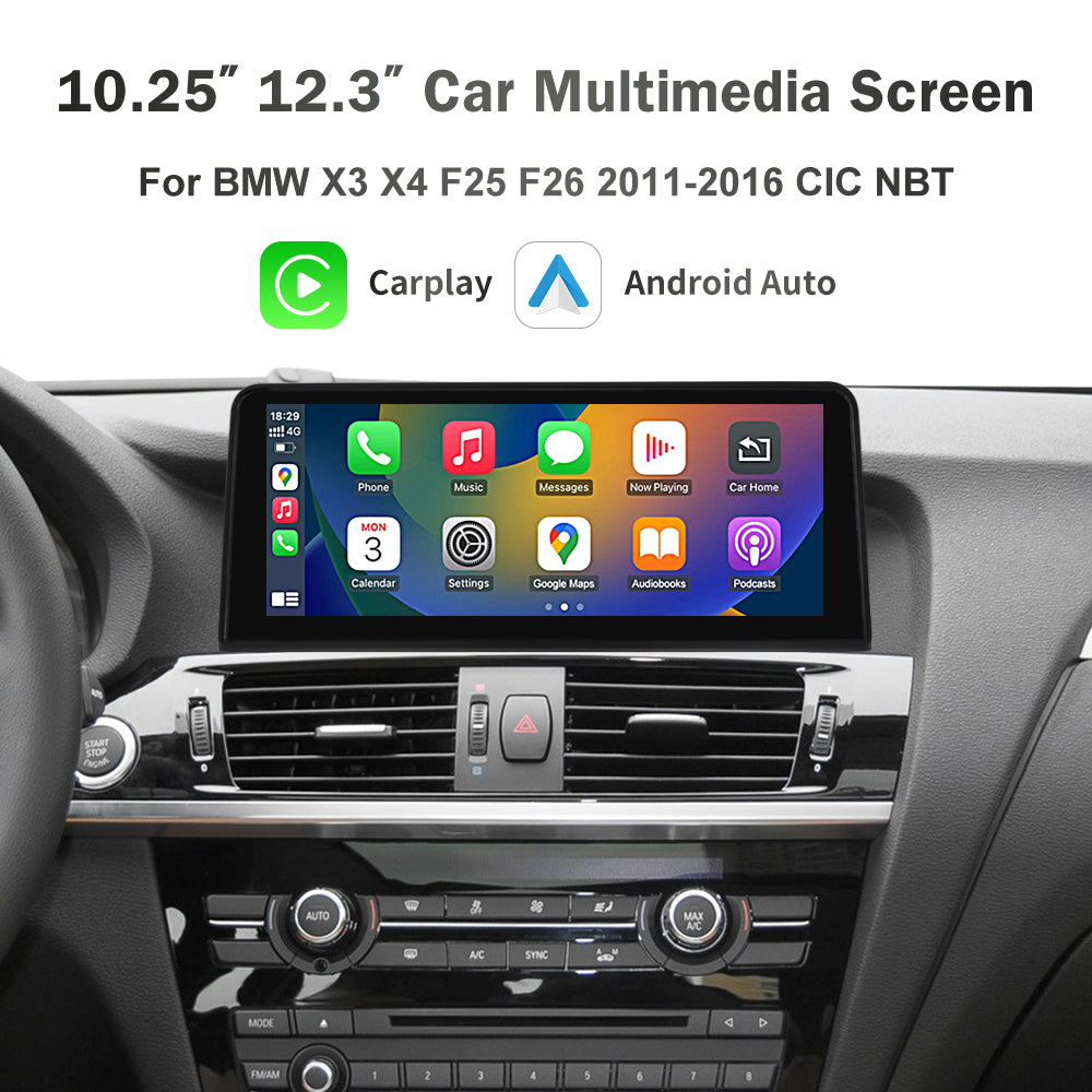 RoadTop 1920 HD Linux Touch Screen For BMW X3 X4 CIC NBT2011-2016