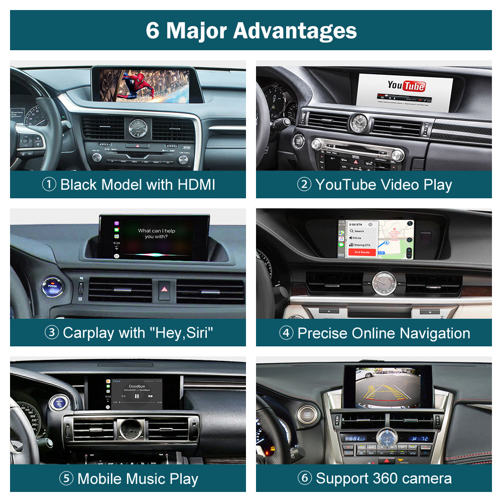 For Lexus NX RX IS ES GS RC CT LS LX LC UX(TAX FREE)