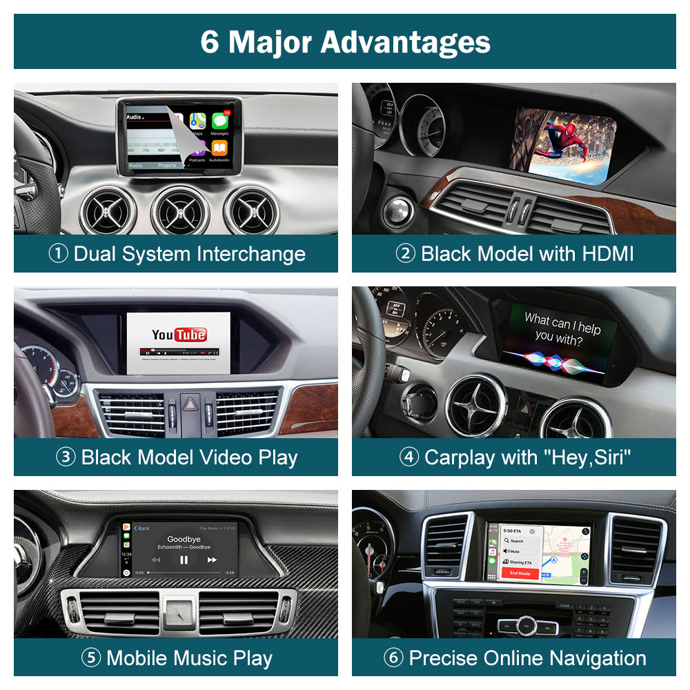 For Mercedes Benz A B C E-Class CLA GLA CLS ML G GL GLK SLK(TAX FREE)