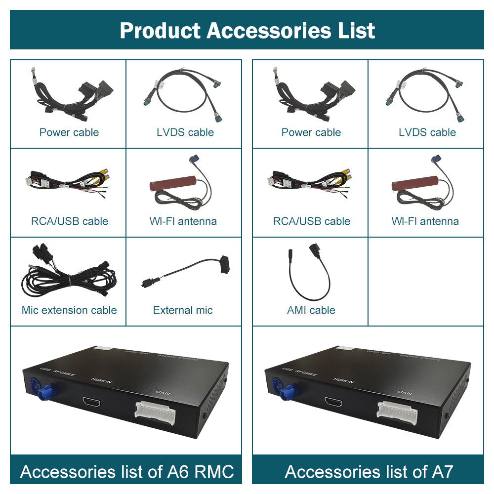 For Audi A6 A7(TAX FREE)
