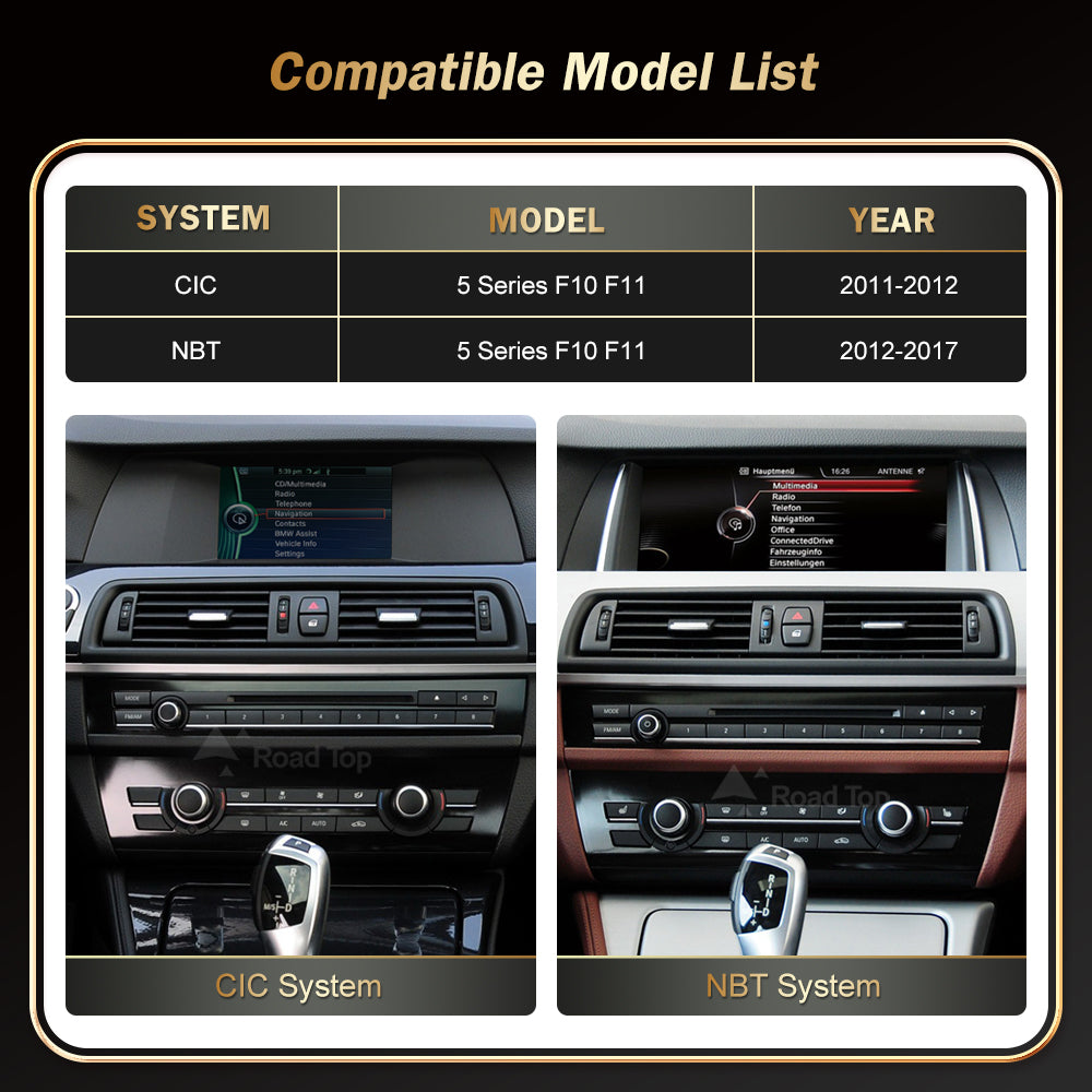 HD Screen For BMW 5 Series