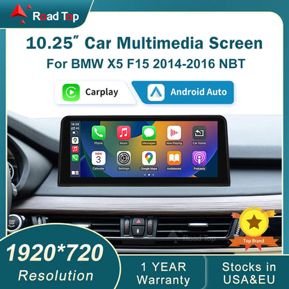 RaodTop 1920 HD Linux Touch Screen For BMW X5 X6 NBT