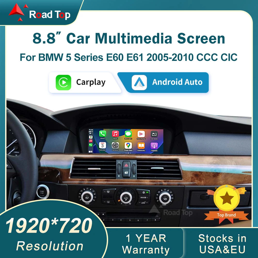 HD Screen For BMW 5 Series