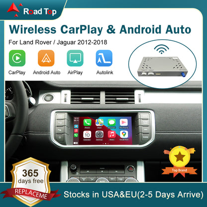Wireless Apple CarPlay & Android Auto For Land Rover /Jaguar 2012-2018