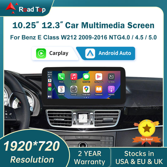RoadTop HD Linux Touch Screen For Mercedes-Benz E Class W212