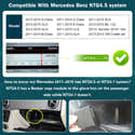 Rallonges De Palettes De Vitesses En Aluminium Pour Mercedes Classe A, B, C, E, GLC, GLE, Etc. - Design CNC, Installation Sans Perçage - 14