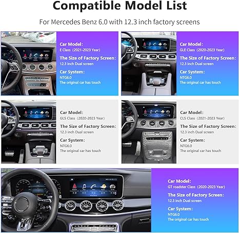 For Mercedes Benz A B C E CLA CLS GLA GLK V EQC