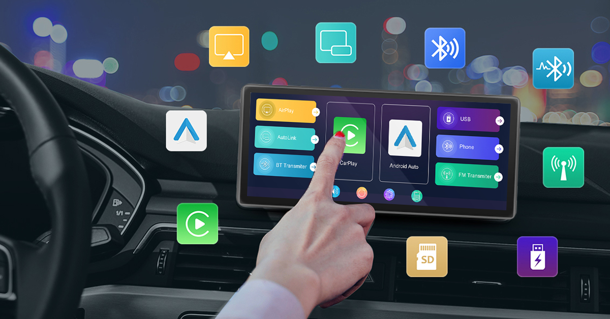 The best choice if your car is without factory original screen. – Road Top