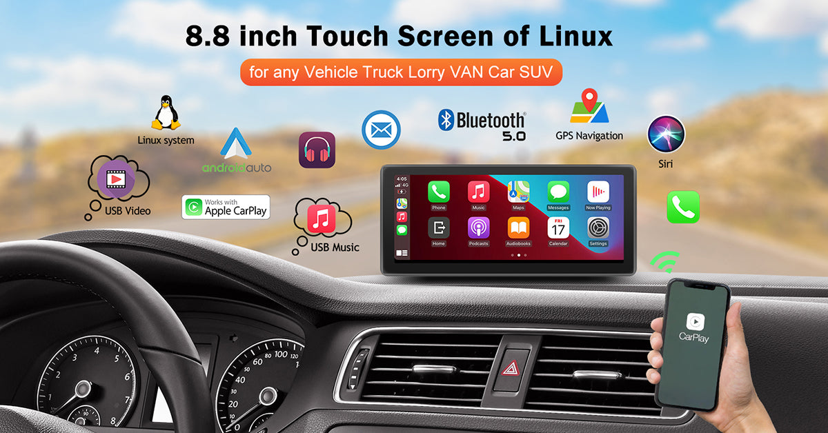 The best choice if your car is without factory original screen. – Road Top