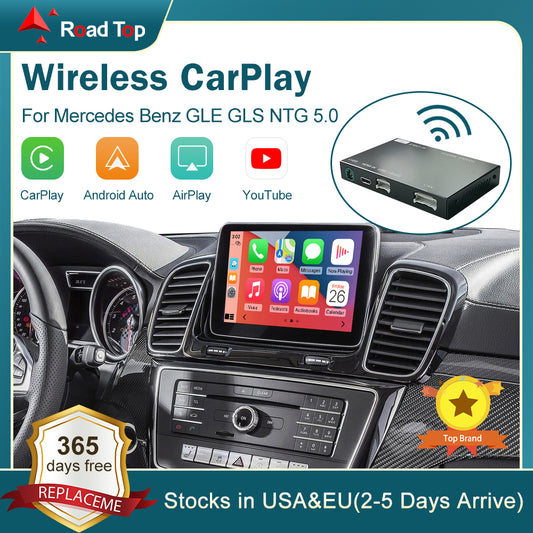RoadTop Mercedes Benz GLE / GLS Wireless CarPlay & Android Auto