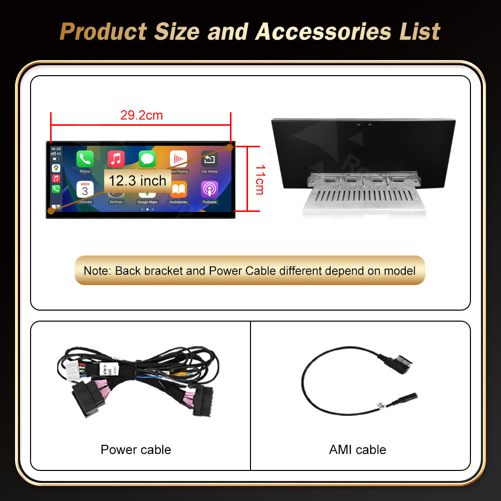 HD Screen For Audi A6 A7