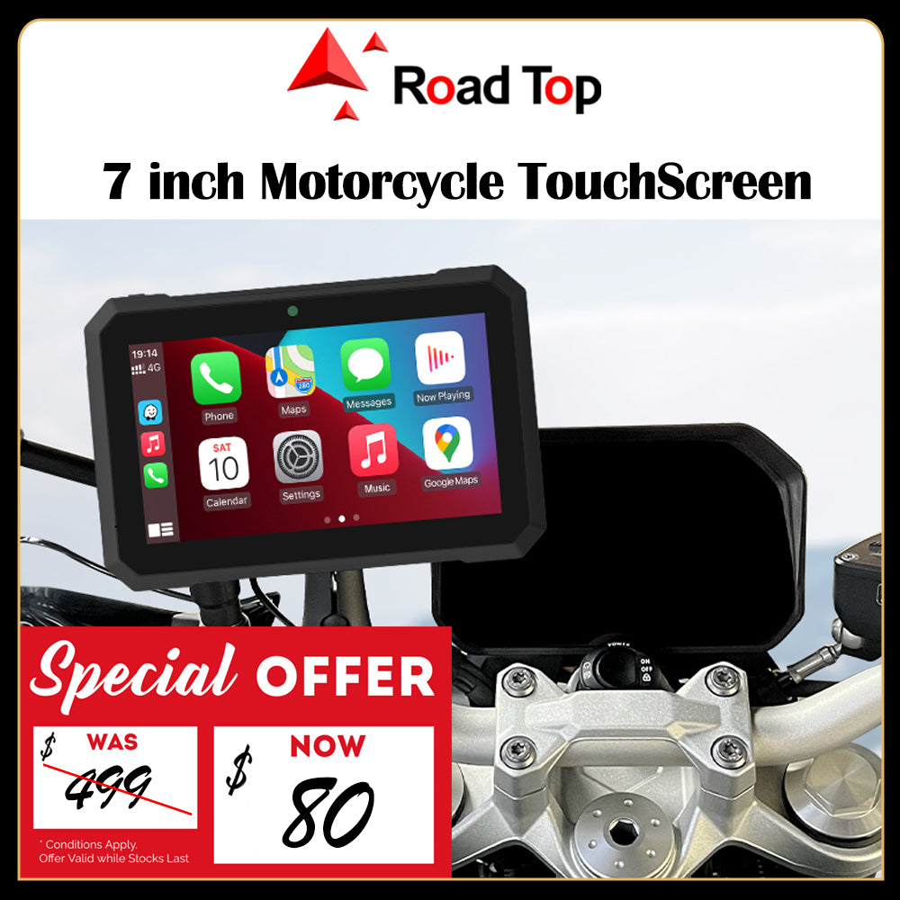 Motorcycle 7" IPS Touch Screen