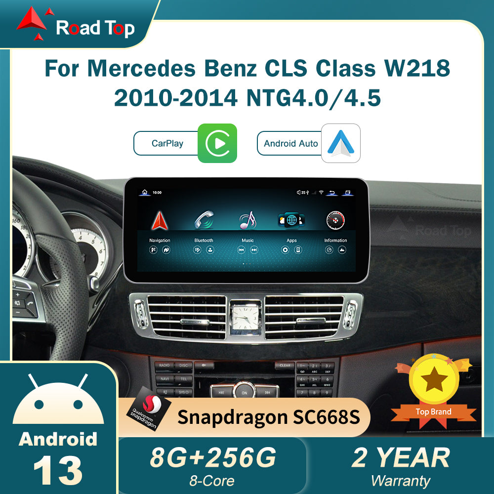 For Mercedes Benz CLS W218 Android 12 TouchScreen