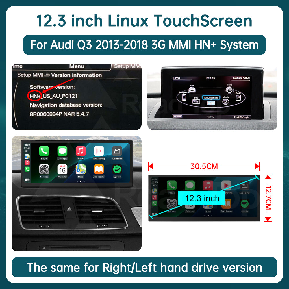 Ultra-thin TouchScreen For Audi A1 Q3