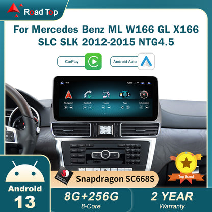 Android 13 TouchScreen For Mercedes Benz ML GL W166 X166
