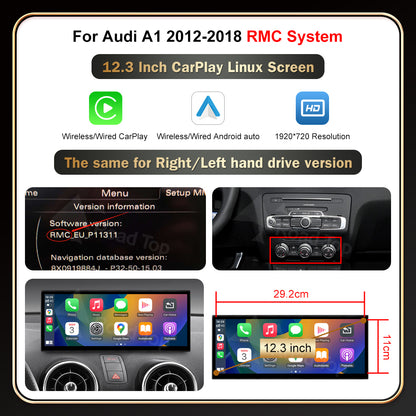 HD Screen For Audi A1 Q3