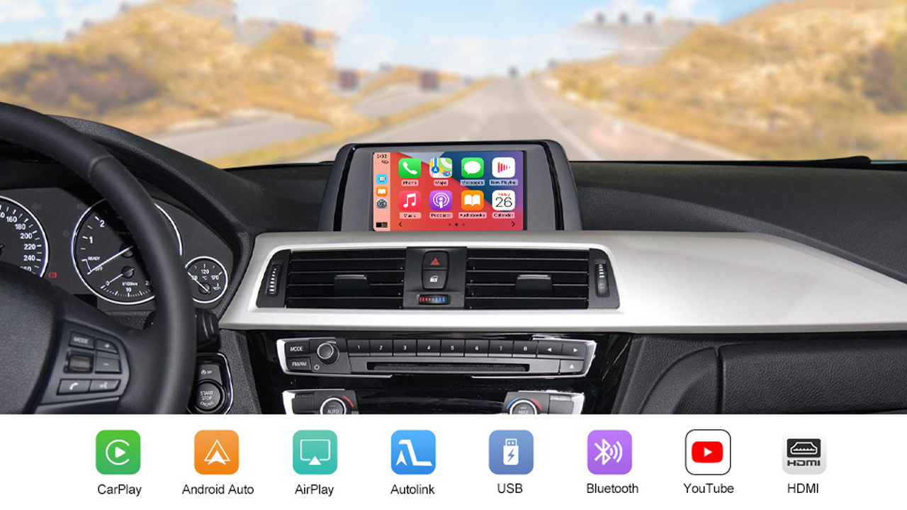 Charger la vidéo : For BMW CarPLay Function Demo