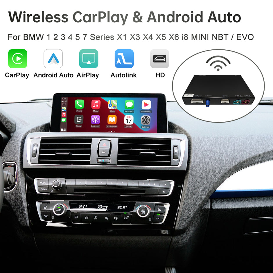 Road Top Wireless Carplay Android Auto units work with all makes of cars