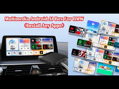 Multimedia Android AI Box for BMW 1 2 3 4 5 7 Series X1 X3 X4 X5 