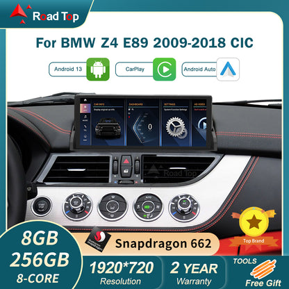 For BMW Z4 CCC CIC Android 13 Stereo Head Unit